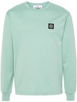 Stone Island t-shirt à motif Compass - Vert - thumbnail