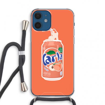 S(peach)less: iPhone 12 mini Transparant Hoesje met koord
