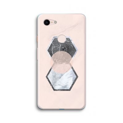 Creatieve toets: Google Pixel 3 XL Transparant Hoesje