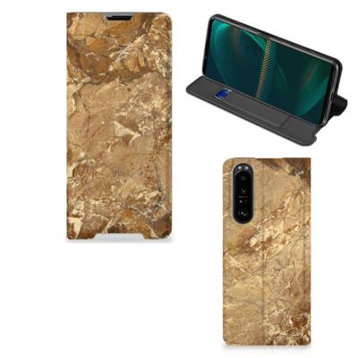 Sony Xperia 5 III | Standcase | Marmer Creme
