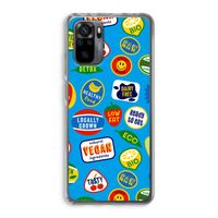 Fruitsticker: Xiaomi Redmi Note 10 Pro Transparant Hoesje