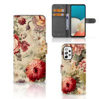 Hoesje voor Samsung Galaxy A73 5G Bloemen - thumbnail