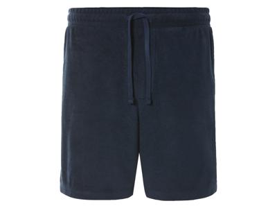 LIVERGY Badstof heren short (Marineblauw, XL)