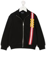 DSQUARED2 KIDS sweat à rayures - Noir