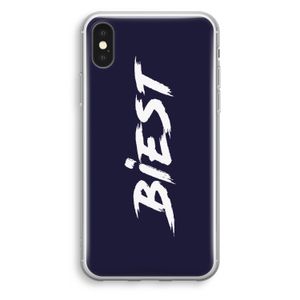 Biest: iPhone XS Transparant Hoesje