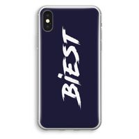 Biest: iPhone XS Transparant Hoesje