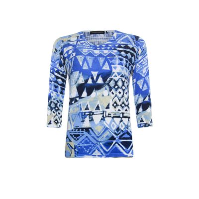 Pullover ronde hals 3/4 mouw
