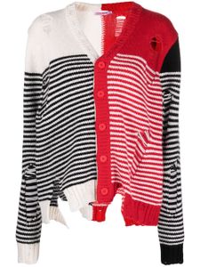 Charles Jeffrey Loverboy cardigan Mega Shred - Tons neutres