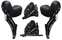 Shimano 105 st-r7025+br-r7070 2x11-speed disc brake set
