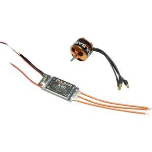 Pichler PULSAR P15-1000 Combo Brushless elektromotor voor vliegtuigen kV (rpm/volt): 1000