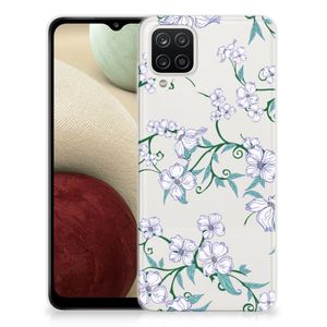 Samsung Galaxy A12 Uniek TPU Case Blossom White