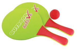 Outdoor actieve strandbal racketset met bal