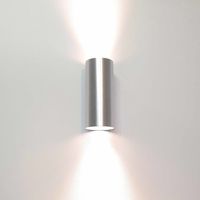 Artdelight Wandlamp Roulo 2 lichts H 15,4 Ø 6,5 cm aluminium - thumbnail