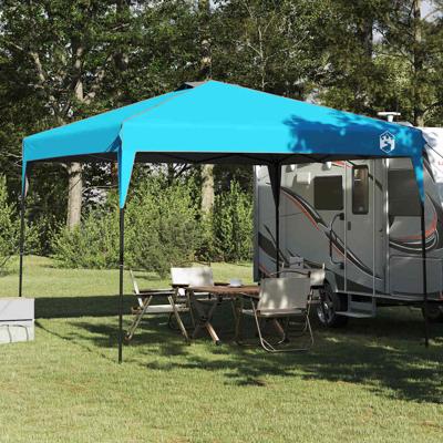Luifeltent Blauw 300 x 300 x 227 / 236 / 245 cm Oxford stof