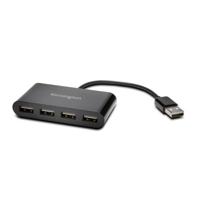 Kensington HUB USB 2.0 4-Port USB 2.0-hub 4 poorten Zwart - thumbnail