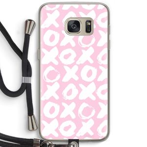 XOXO: Samsung Galaxy S7 Transparant Hoesje met koord
