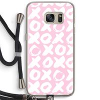 XOXO: Samsung Galaxy S7 Transparant Hoesje met koord