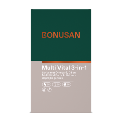 Bonusan Multi Vital 3-in-1 Tabletten