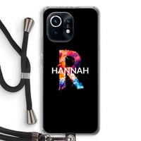 Abstract Spectrum: Xiaomi Mi 11 Transparant Hoesje met koord
