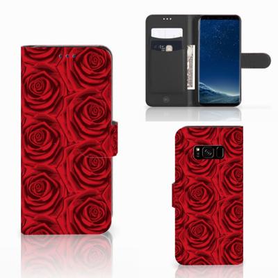 Samsung Galaxy S8 Hoesje Red Roses Samsung Galaxy S8 Hoesje Red Roses