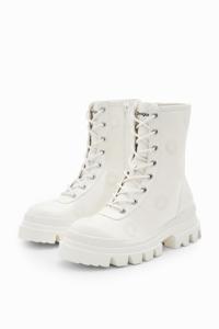 Tracklaarzen met borduursels - WHITE - 39