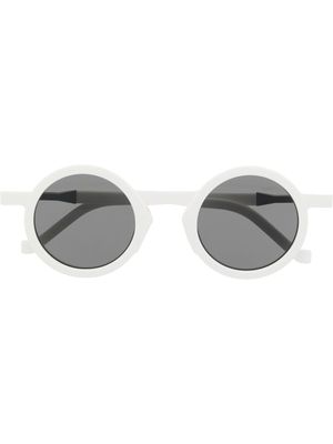VAVA Eyewear lunettes de soleil à monture ronde - Blanc