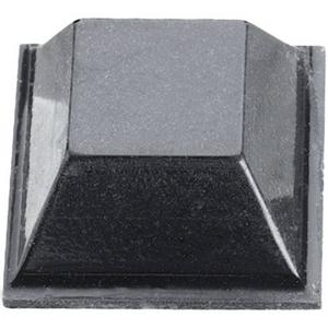 3M SJ 5018 Apparaatvoet Zelfklevend, Vierkant Zwart (l x b x h) 12.7 x 12.7 x 5.8 mm 1 stuk(s)