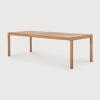 Ethnicraft Tuintafel 'Jack' Teakhout, 300 x 110cm, kleur Naturel Ethnicraft Tuintafel 'Jack' Teakhout, 300 x 110cm, kleur Naturel