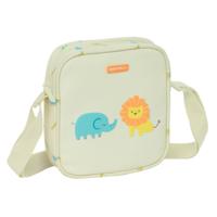 Schoudertas Safta Jungle Beige 16 x 18 x 4 cm