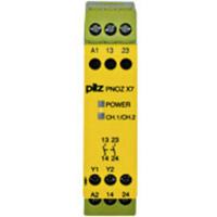 PILZ PNOZ X7 24VACDC 2n/o Veiligheidsschakelapparaat 2x NO (b x h x d) 22.5 x 87 x 121 mm 1 stuk(s)