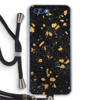 Terrazzo N°7: Honor 10 Transparant Hoesje met koord