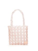 0711 mini sac Dotty à ornements en perles - Rose