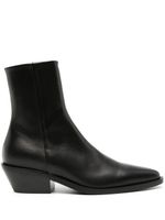 A.EMERY bottines Hudson en cuir - Noir