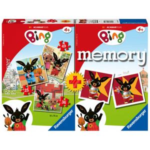 Ravensburger 3-in-1 Bing puzzel en Bing memory