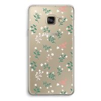 Small white flowers: Samsung A3 (2017) Transparant Hoesje