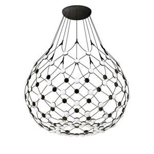 Luceplan Mesh hanglamp Ø80 LED 1m snoer draadloze bediening