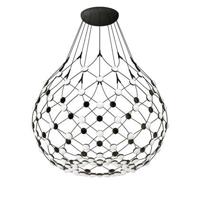 Luceplan Mesh hanglamp Ø80 LED 1m snoer draadloze bediening