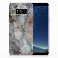 Samsung Galaxy S8 | TPU | Siliconen hoesje | Marmer Grijs