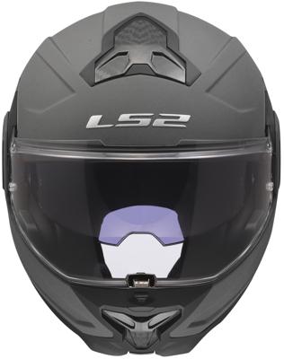 LS2 opklaphelm "ff910 advant ii solid concrete". helmet ff910 advant ii sol. xxl concrete