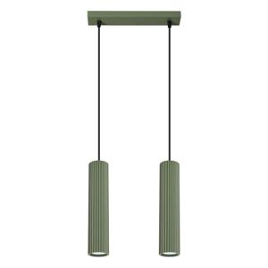 Hanglamp KARBON 2 olijfgroen