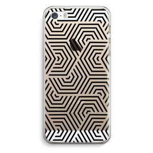 Magic pattern: iPhone 5 / 5S / SE Transparant Hoesje