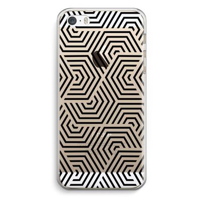Magic pattern: iPhone 5 / 5S / SE Transparant Hoesje