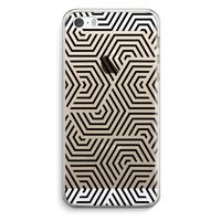 Magic pattern: iPhone 5 / 5S / SE Transparant Hoesje