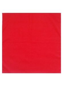 Boerenzakdoek uni rood