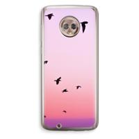 Fly away: Motorola Moto G6 Transparant Hoesje