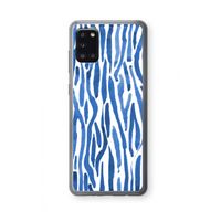 Blauwe nerven: Samsung Galaxy A31 Transparant Hoesje