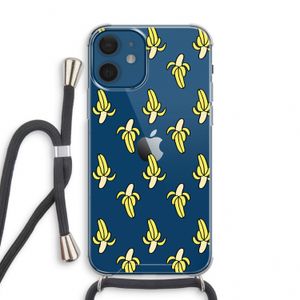Bananas: iPhone 12 mini Transparant Hoesje met koord