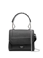 Lancel petit sac Ninon De Lancel à rabat - Noir - thumbnail