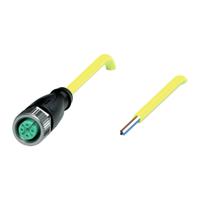 Pepperl+Fuchs 456409 Sensor/actuator connector, geassembleerd Aantal polen (sensoren): 4 5 m 1 stuk(s)