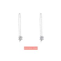 Day&Eve Oorbellen Go Trough Flower | Zilver